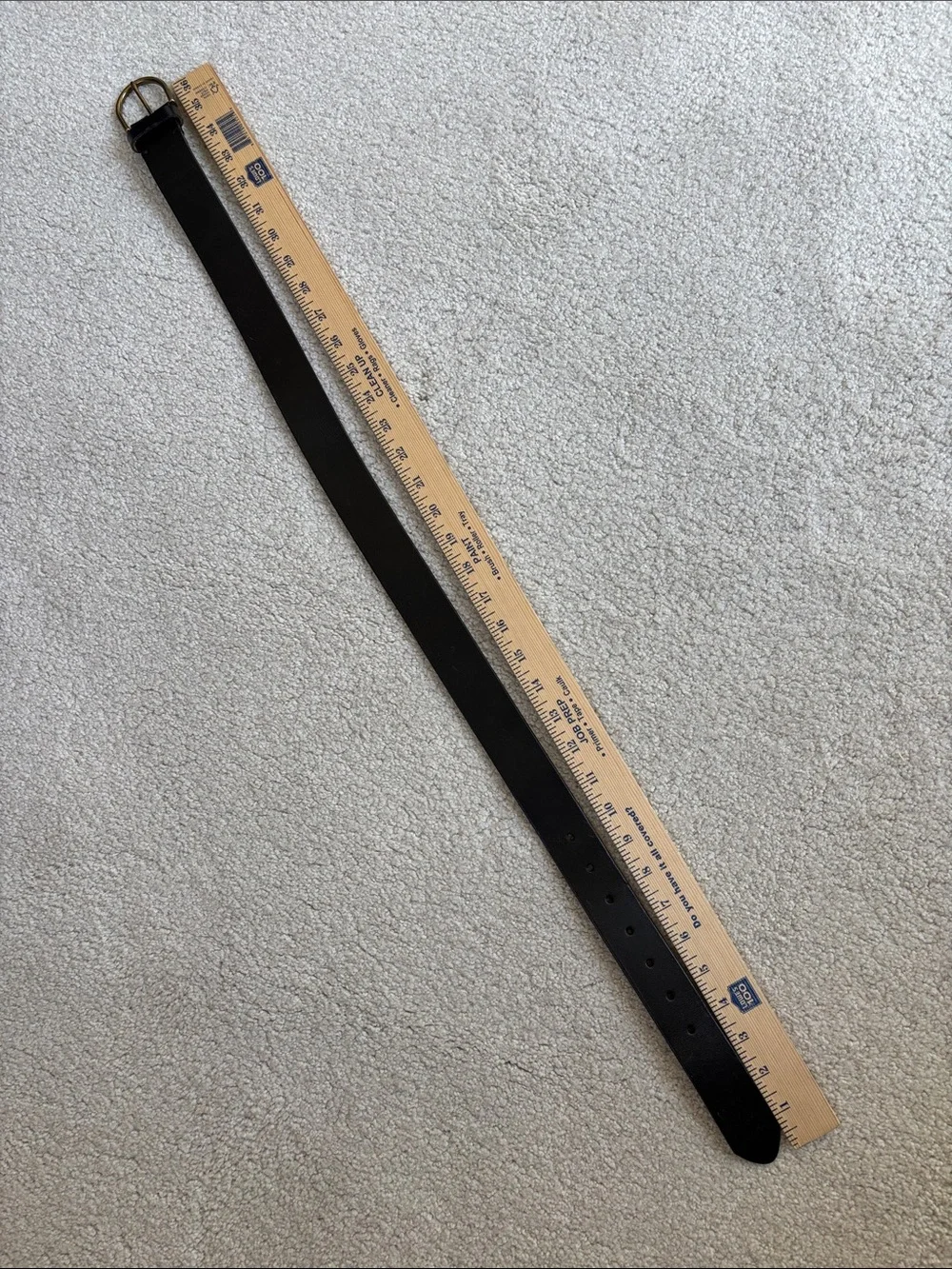 American Eagle Black Leather Belt Women’s Size Small